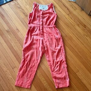 Ace & Jig Vibrant Coral Jumpsuit